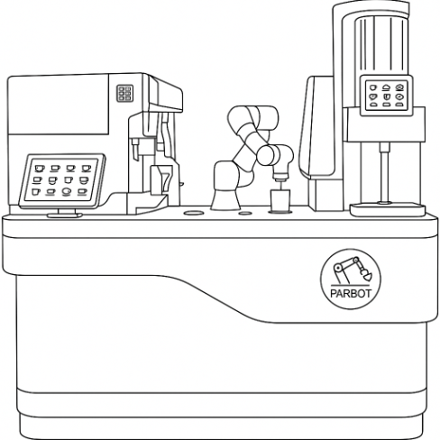 Parbot for indoor space